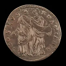 Saint Cosmas and Saint Damian, 1500/1571. Creator: Benvenuto Cellini