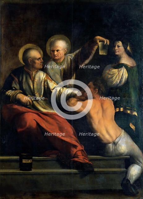 Saint Cosmas and Saint Damian, Between 1534 und 1540.