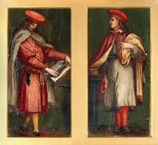 Saint Cosmas and Saint Damian, c16th century. Creator: Unknown