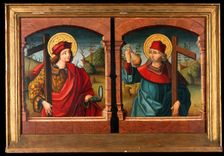 Saint Cosmas and Saint Damian, c16th century Creator: Unknown