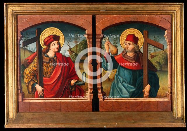 Saint Cosmas and Saint Damian, c16th century Creator: Unknown.