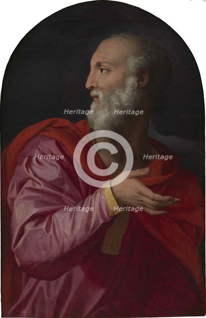 Saint Cosmas, c. 1544. Creator: Bronzino, Agnolo (1503-1572).