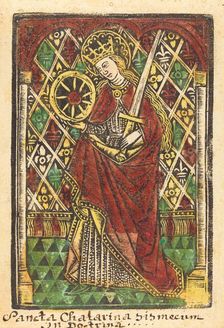 Saint Catherine, 1480 or after. Creator: Master of the Protective Saints of Cologne, Workshop of