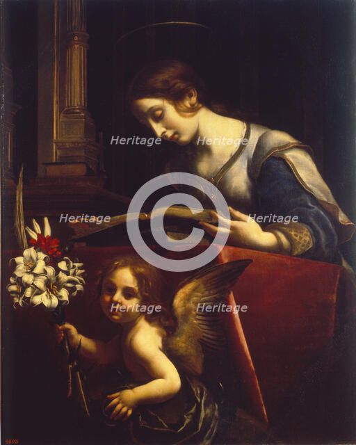 Saint Catherine, 1670. Artist: Dolci, Carlo (1616-1686)