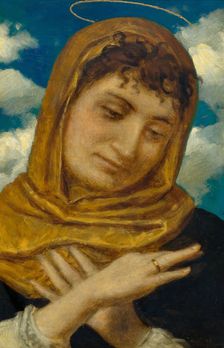 Saint Catherine, 1880. Creator: Böcklin, Arnold (1827-1901)