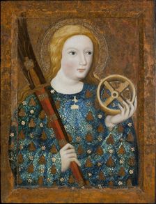 Saint Catherine, 1360-1364