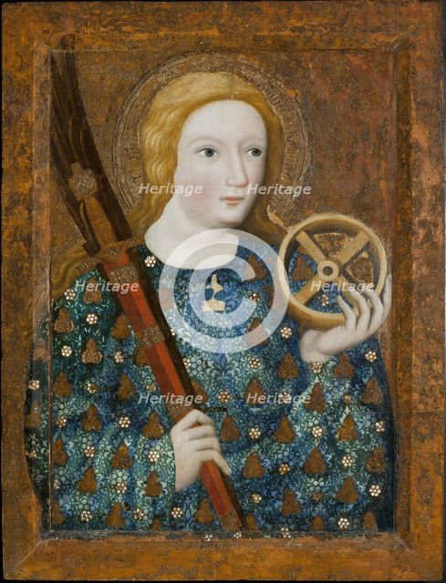 Saint Catherine, 1360-1364.
