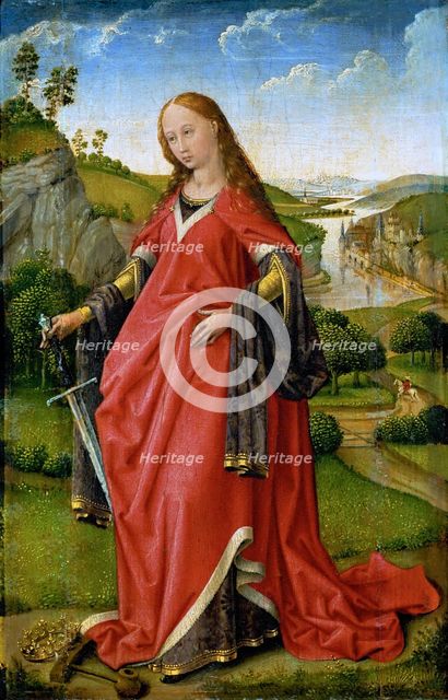 Saint Catherine.