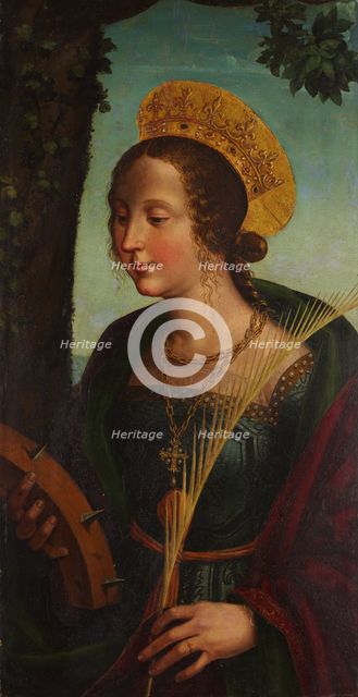 Saint Catherine of Alexandria, 1510-1520. Creator: Giovanni Martino Spanzotti.
