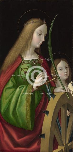 Saint Catherine of Alexandria, 1514. Artist: Antonio de Solario (active 1502-1518)