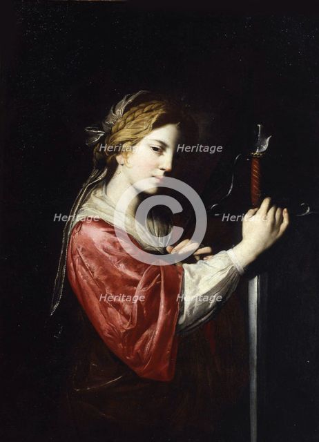Saint Catherine of Alexandria.