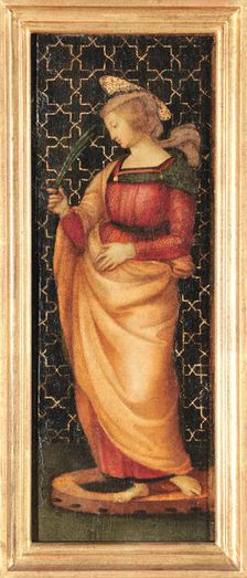 Saint Catherine of Alexandria, c. 1502-1503. Creator: Raphael (Raffaello Sanzio da Urbino) (1483-1520)