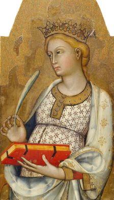Saint Catherine of Alexandria, c1400-1410. Creator: Paolo di Giovanni Fei
