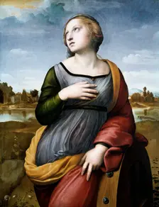 Saint Catherine of Alexandria c1507. Artist: Raphael