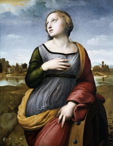 Saint Catherine of Alexandria c1507. Artist: Raphael