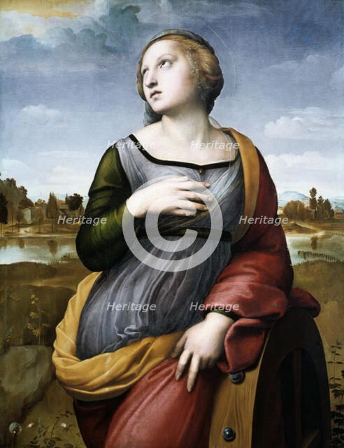 'Saint Catherine of Alexandria', c1507. Artist: Raphael