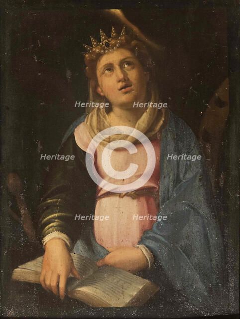 Saint Catherine of Alexandria, c1600-1610. Creator: Galizia; Fede (1578-1630).