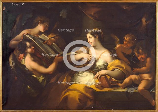 Saint Catherine of Alexandria, First half of the 18th century. Creator: Rocca, Michele (around 1670-um 1751).