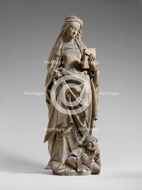Saint Catherine of Alexandria, French, ca. 1475-1525. Creator: Unknown.