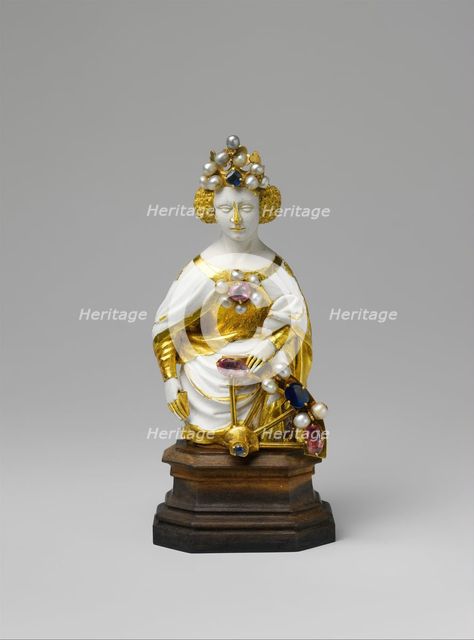 Saint Catherine of Alexandria, French, early 15th century. Creator: Unknown.