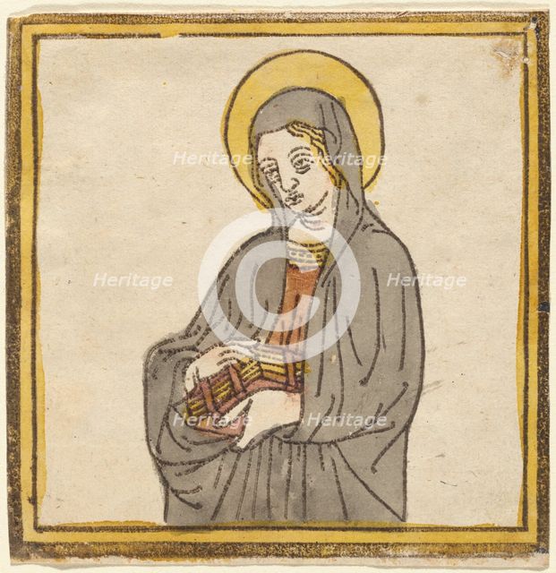 Saint Catherine of Siena, or Saint Clare of Assisi, c. 1460/1470. Creator: Unknown.
