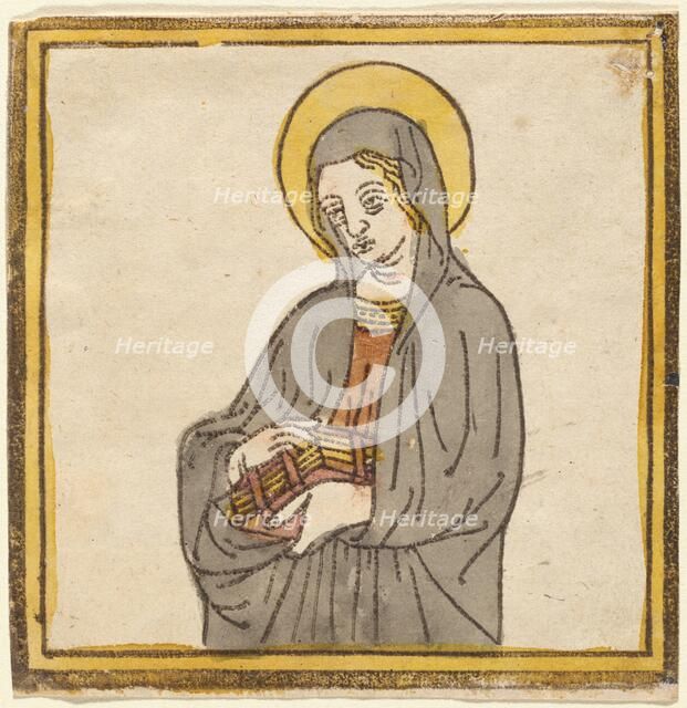 Saint Catherine of Siena, or Saint Clare of Assisi, c. 1460/1470. Creator: Unknown.