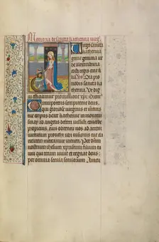 Saint Catherine; Arenberg Hours, early 1460s. Creator: Workshop of Willem Vrelant