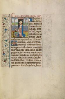 Saint Catherine; Arenberg Hours, early 1460s. Creator: Workshop of Willem Vrelant