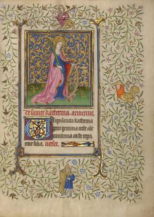 Saint Catherine; Book of Hours, about 1410. Creator: Unknown