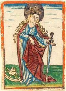 Saint Catherine, c. 1480. Creator: Unknown
