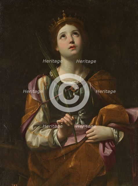 Saint Catherine, c1606. Creator: Guido Reni.