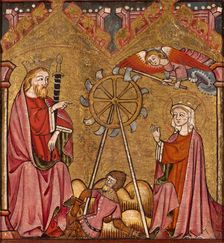 Saint Catherine Delivered from the Wheel, 1375/1400. Creator: Unknown