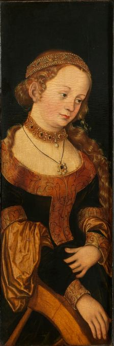 Saint Catherine, Early16th cen.. Creator: Cranach, Lucas, the Elder (1472-1553)