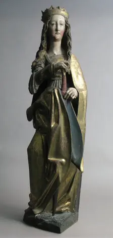 Saint Catherine, German, 15th-16th century. Creator: Unknown
