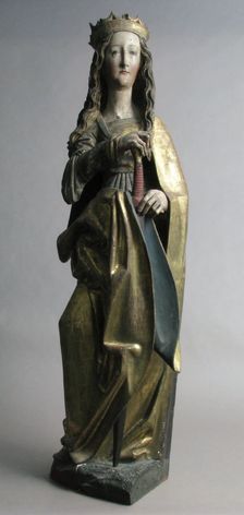 Saint Catherine, German, 15th-16th century. Creator: Unknown