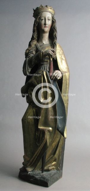 Saint Catherine, German, 15th-16th century. Creator: Unknown.