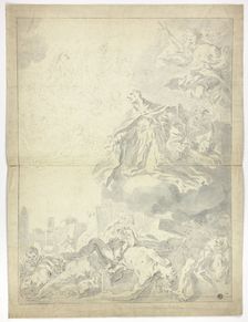 Saint Cajetan of Thiene Interceding for Victims of the Plague, n.d. Creator: Unknown