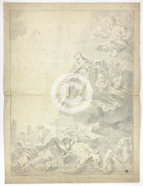 Saint Cajetan of Thiene Interceding for Victims of the Plague, n.d. Creator: Unknown.
