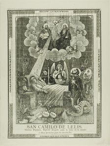 Saint Camilo de Lelis, n.d. Creator: José Guadalupe Posada