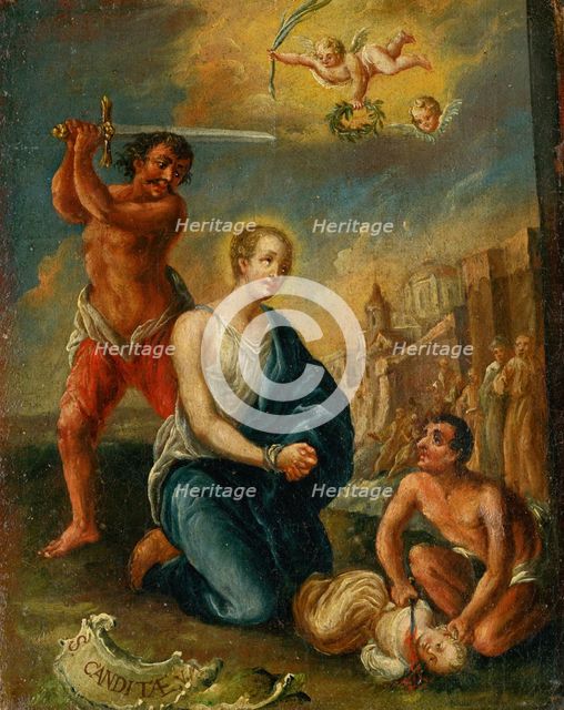 Saint Candida, 1760-1780. Creator: Unknown.