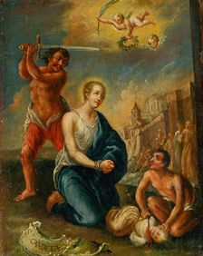 Saint Candida, 1760-1780. Creator: Unknown