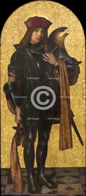 Saint Candidus, 1502-1507. Artist: Bru, Aine (active 16th century)