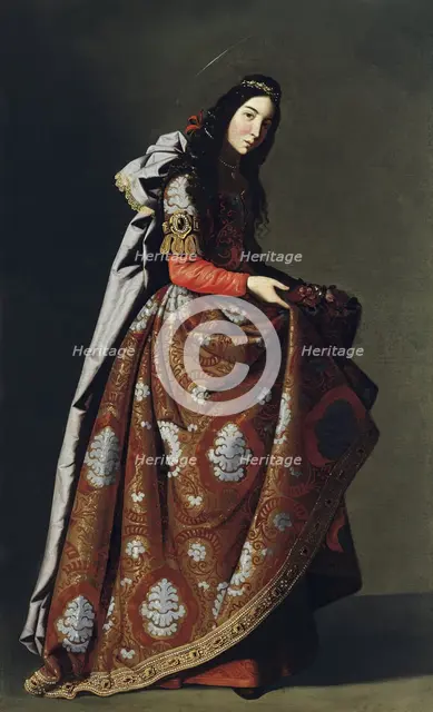 Saint Casilda, 1630. Creator: Francisco de Zurbaran.
