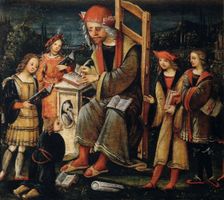 Saint Cassian of Imola. Creator: Aspertini, Amico (1474-1552)