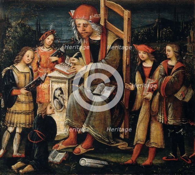 Saint Cassian of Imola. Creator: Aspertini, Amico (1474-1552).