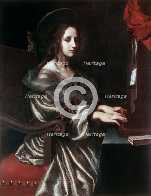 'Saint Cecilia', 1640s.  Creator: Carlo Dolci.