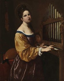 Saint Cecilia, after 1611. Creator: Gramatica (Grammatica), Antiveduto (1571-1626)