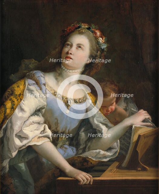 Saint Cecilia. Artist: Tiepolo, Giambattista (1696-1770)