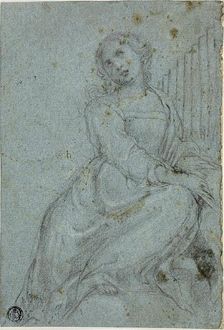 Saint Cecilia, c. 1600. Creator: Unknown