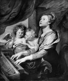 Saint Cecilia. Creator: Abraham Jansz van Diepenbeeck